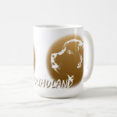 Newfoundland Dog Coffee Cups Hondenliefhebber Mokk Koffiemok (Voorkant rechts)
