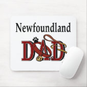 Newfoundland Dog Dad Gifts Muismat (Met muis)