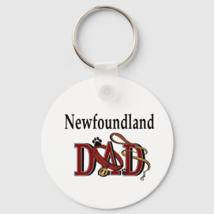Newfoundland Dog Dad Gifts Sleutelhanger