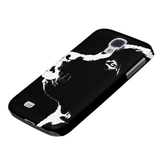 Newfoundland Dog Galaxy S4 Hoesje Newfoundland Pup (Onderkant)