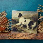 Newfoundland Dog genaamd Lion, 1824 (olie op doek) Fotoplaat (Zijkant)