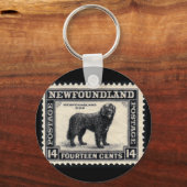 Newfoundland Dog Gifts Sleutelhanger (Voorkant)