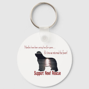 Newfoundland Dog Gifts Sleutelhanger