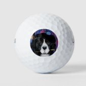 Newfoundland Dog Golfballen (Voorkant)