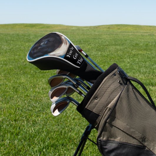 Newfoundland Dog Golfheadcover (Insitu)