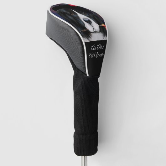 Newfoundland Dog Golfheadcover (Schuin)