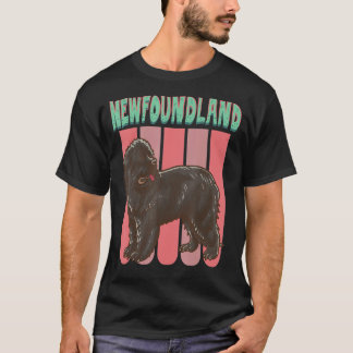 Newfoundland - Dog Identification - Dogs Lover - D T-shirt