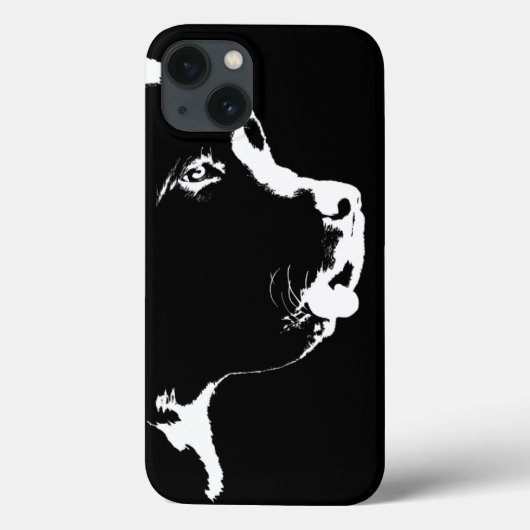 Newfoundland Dog iPhone Hoezen Newfoundland Pup (Achterkant)