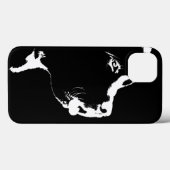 Newfoundland Dog iPhone Hoezen Newfoundland Pup (Achterkant (horizontaal))
