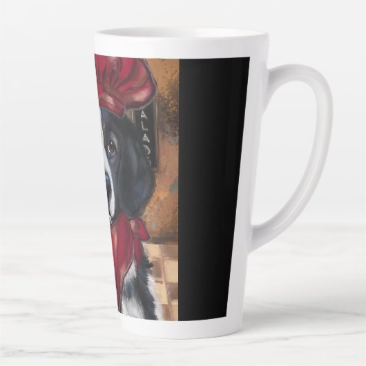 Newfoundland Dog Latte Mok (Rechts)