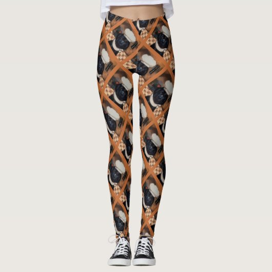 Newfoundland Dog Leggings (Voorkant)