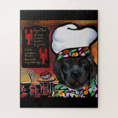 Newfoundland Dog Legpuzzel (Verticaal)