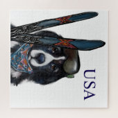 NEWFOUNDLAND DOG  LEGPUZZEL (Horizontaal)