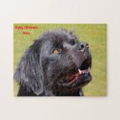 Newfoundland Dog. Legpuzzel (Horizontaal)