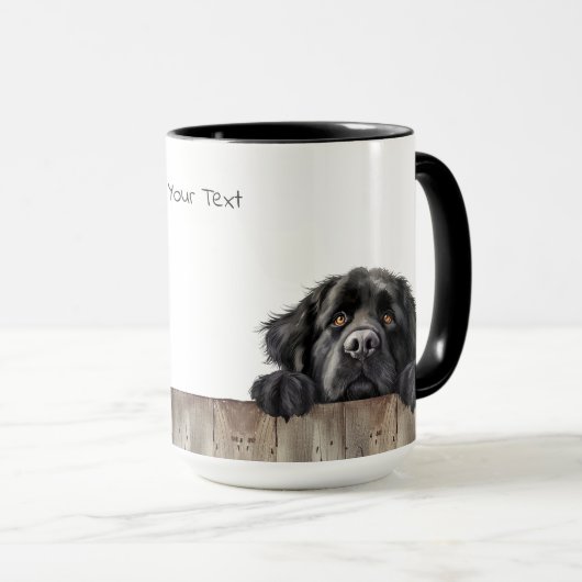 Newfoundland Dog Mok (Voorkant rechts)