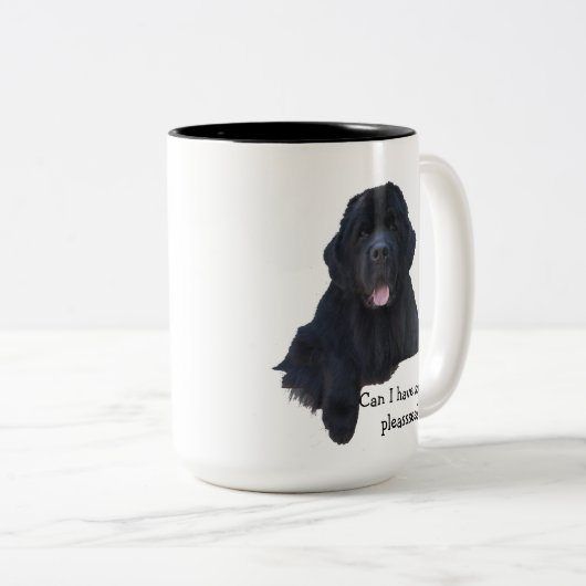 Newfoundland Dog Mok (Voorkant rechts)