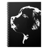 Newfoundland Dog Notebook Dog Gifts Books Notitieboek (Voorkant)