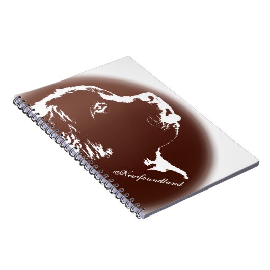 Newfoundland Dog Notitieboek Hondenliefhebber Gift (Rechterzijde)