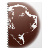 Newfoundland Dog Notitieboek Hondenliefhebber Gift (Voorkant)
