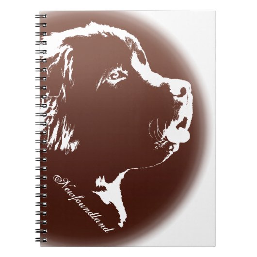 Newfoundland Dog Notitieboek Hondenliefhebber Gift (Voorkant)