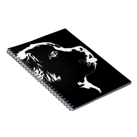 Newfoundland Dog Notitieboek Puppy Dog Journal Boo (Rechterzijde)