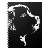 Newfoundland Dog Notitieboek Puppy Dog Journal Boo (Voorkant)