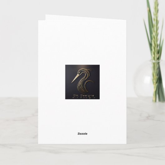 Newfoundland Dog & Old-Style Santa Feestdagen Kaart (Achterkant)