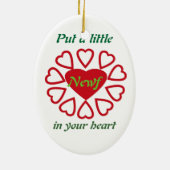 Newfoundland Dog Ornament (Achterkant)