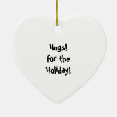 Newfoundland Dog Ornament (Achterkant)