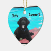 Newfoundland Dog Ornament (Links)