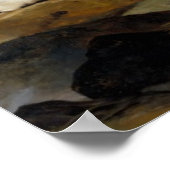 Newfoundland Dog Painting Poster (Hoek)