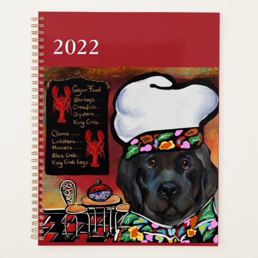 Newfoundland Dog Planner (Voorkant)
