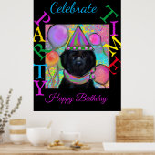 Newfoundland Dog Poster (Keuken)