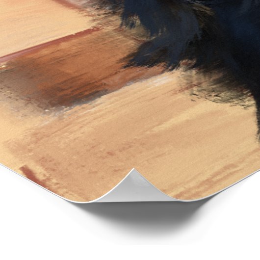 Newfoundland Dog Poster (Hoek)