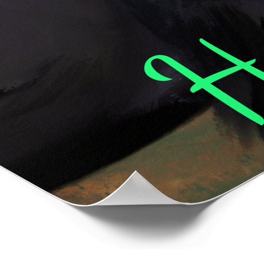 Newfoundland Dog Poster (Hoek)