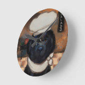 Newfoundland Dog Ronde Klok (Hoek)