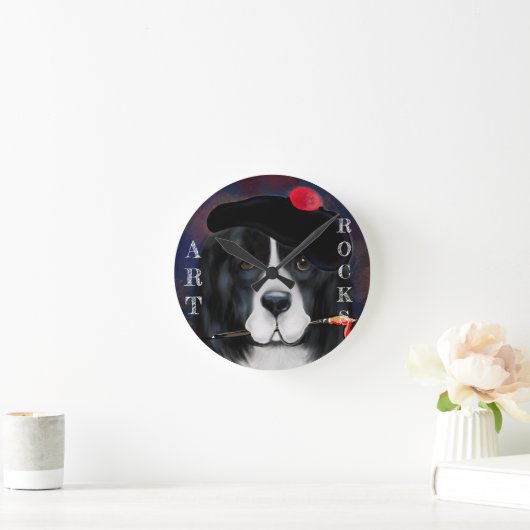 Newfoundland Dog Ronde Klok (Huis)