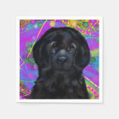 Newfoundland Dog Servet (Voorkant)