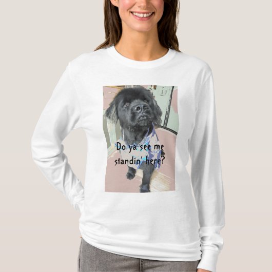 Newfoundland Dog Shirt (Voorkant)