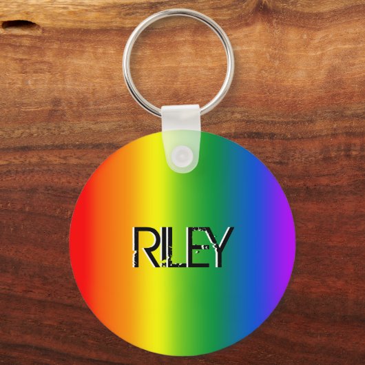 Newfoundland Dog Sleutelhanger Custom Pup Dog Sleu (Achterkant)