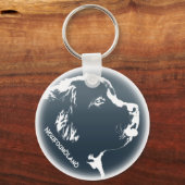 Newfoundland Dog Sleutelhanger Newfoundland Sleute (Voorkant)