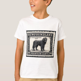 Newfoundland Dog Stamps Gifts T-shirt