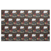 Newfoundland Dog Stof (Fat Quarter)