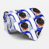 Newfoundland Dog Stropdas (Opgerold)