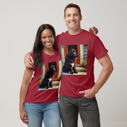 Newfoundland Dog T-shirt (Unisex)