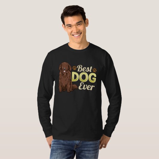 Newfoundland dog t-shirt (Voorkant volledig)