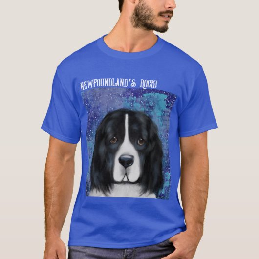 Newfoundland Dog T-shirt (Voorkant)