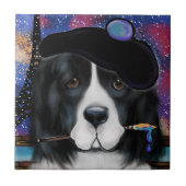 Newfoundland Dog Tegeltje (Voorkant)