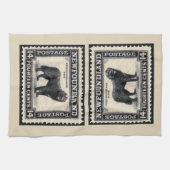 Newfoundland Dog Theedoek (Horizontaal)