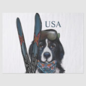 NEWFOUNDLAND DOG  TISSUEPAPIER (Voorkant)